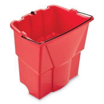 清洁卫生| Rubbermaid Commercial 2064907.18夸脱塑料脏水桶-红色