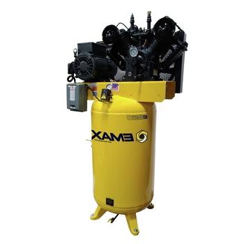 空气工具和设备| EMAX EI10V080V1 10 HP 80加仑油飞溅固定空气压缩机
